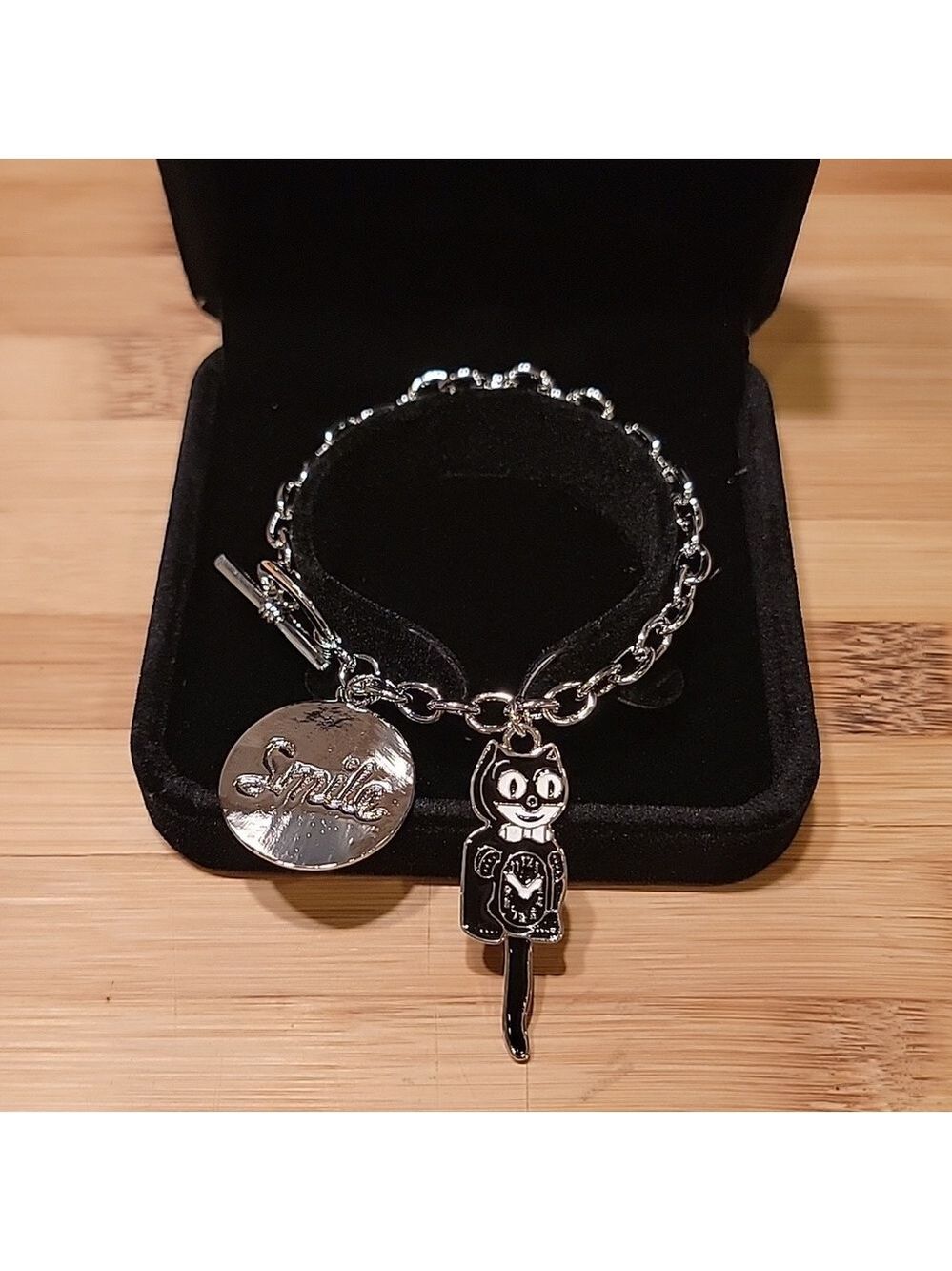 Kit-Cat Klock clock Charm Bracelet